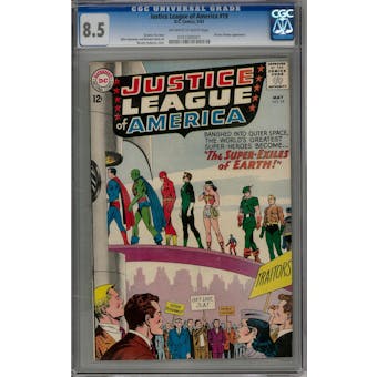 Justice League of America #19 CGC 8.5 (OW-W) *0161000001*
