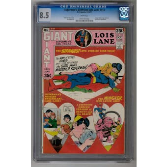 Superman's Girlfriend Lois Lane #113 CGC 8.5 (W) *0161351002*
