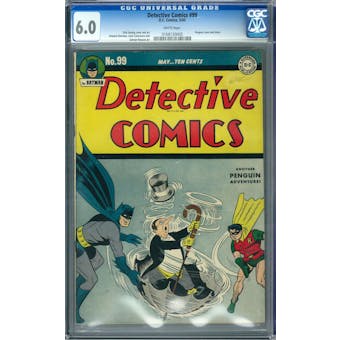 Detective Comics #99 CGC 6.0 (W) *0168130005*