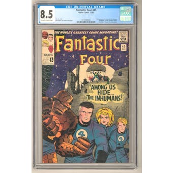 Fantastic Four #45 CGC 8.5 (OW-W) *0175698004*