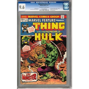 Marvel Feature #11 CGC 9.6 (OW-W) *0181960004*