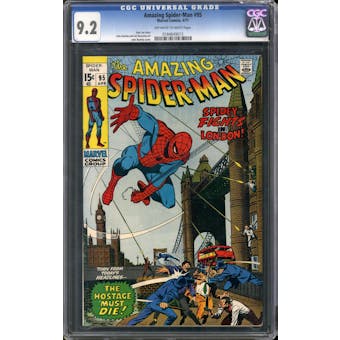 Amazing Spider-Man #95 CGC 9.2 (OW-W) *0184649012*