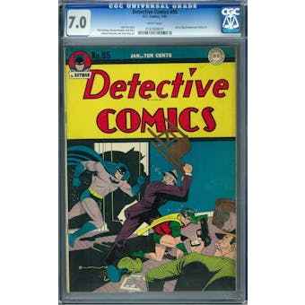 Detective Comics #95 CGC 7.0 (W) *0187809001*
