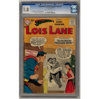 Superman's Girlfriend Lois Lane #2 CGC 1.8 (C-OW) *0191815002*