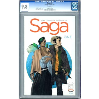 Saga #1 CGC 9.8 (W) *0196358005*