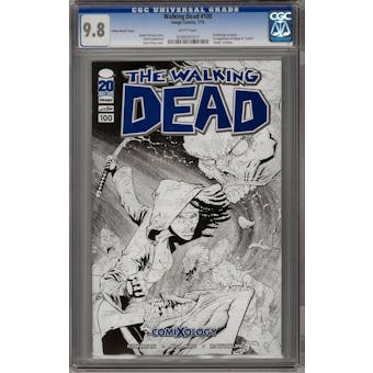 Walking Dead #100 Ottley Sketch Cover CGC 9.8 (W) *0199597017*