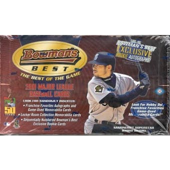 2001 Bowman's Best Baseball Hobby Box