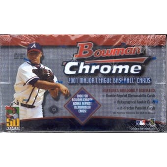 2001 Bowman Chrome Baseball Hobby Box