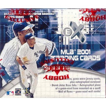 2001 Fleer E-X Baseball Hobby Box