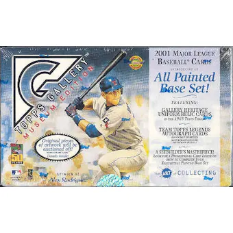 2001 Topps Gallery Baseball Hobby Box