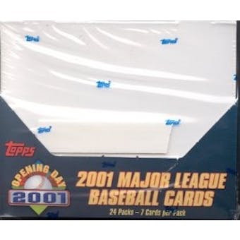 2001 Topps Opening Day Baseball Box