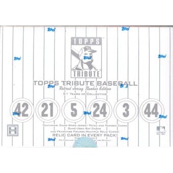 2001 Topps Tribute Baseball Hobby Box