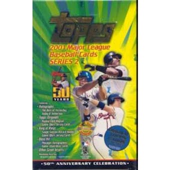 2001 Topps Series 2 Baseball Jumbo Box