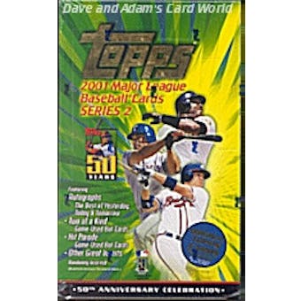 2001 Topps Series 2 Baseball 36 Pack Box