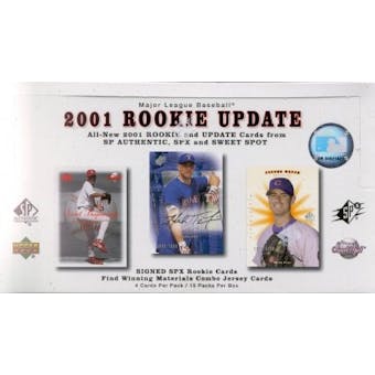 2001 Upper Deck Rookie Update Baseball Hobby Box