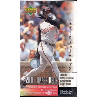 2001 Upper Deck Series 1 Baseball Hobby Box