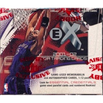 2001/02 Fleer Skybox E-X Basketball Hobby Box