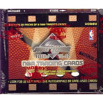 2001/02 Fleer Marquee Basketball Hobby Box