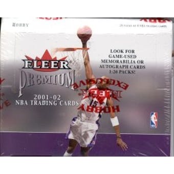 2001/02 Fleer Premium Basketball Hobby Box
