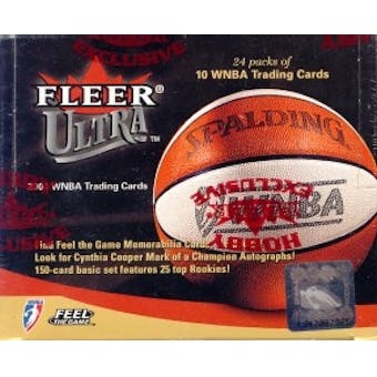 2001 Fleer Ultra WNBA Basketball Hobby Box