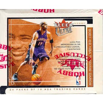2001/02 Fleer Ultra Basketball Hobby Box