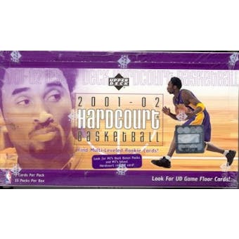 2001/02 Upper Deck Hardcourt Basketball Hobby Box
