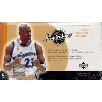 2001/02 Upper Deck Inspirations Basketball Hobby Box