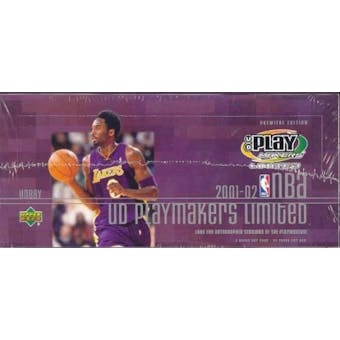 2001/02 Upper Deck Playmakers Basketball Hobby Box