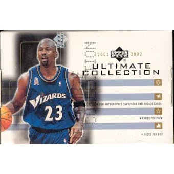 2001/02 Upper Deck Ultimate Collection Basketball Hobby Box