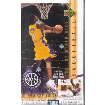 2001/02 Upper Deck Series 1 Basketball Hobby Box