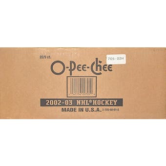 2002/03 O-Pee-Chee Hockey 9-Pack 20-Box Case
