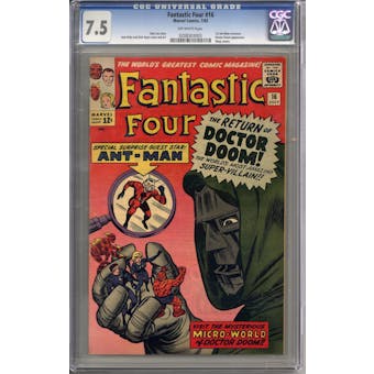Fantastic Four #16 CGC 7.5 (OW) *0208303003*