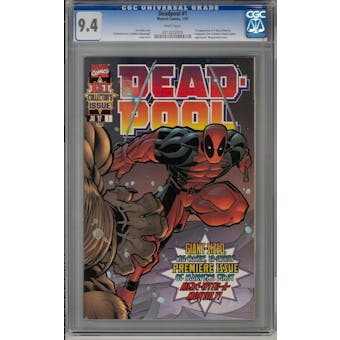 Deadpool #1 (1997) CGC 9.4 (W) *0213222010*