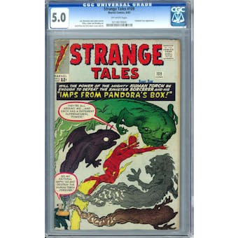 Strange Tales #109 CGC 5.0 (OW) *0214619004*