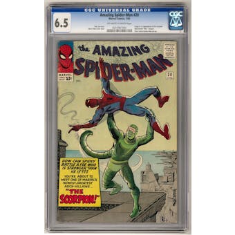 Amazing Spider-Man #20 CGC 6.5 (OW-W) *0215961004*