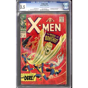 X-Men #28 CGC 3.5 (OW-W) *0217825020*