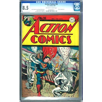 Action Comics #96 CGC 8.5 (OW-W) *0226564011*