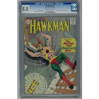 Hawkman #4 CGC 5.5 (OW-W) *0230945002*