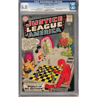Justice League of America #1 CGC 6.0 (C-OW) *0235865001*