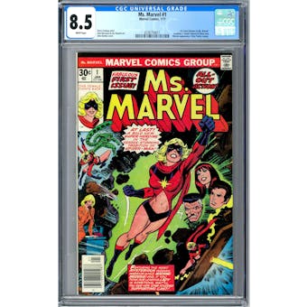Ms. Marvel #1 CGC 8.5 (W) *0236754011*