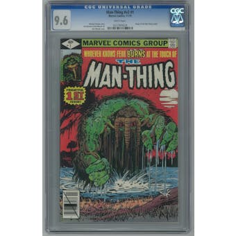 Man-Thing #1 CGC 9.6 (W) *0237909029*
