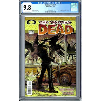 Walking Dead #1 CGC 9.8 (W) *0244711001*