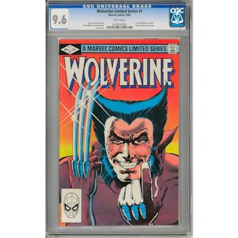 Wolverine Limited Series #1 CGC 9.6 (W) *0249547002*