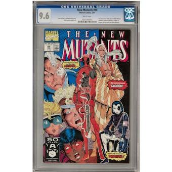 New Mutants #98 CGC 9.6 (W) *0251360002*
