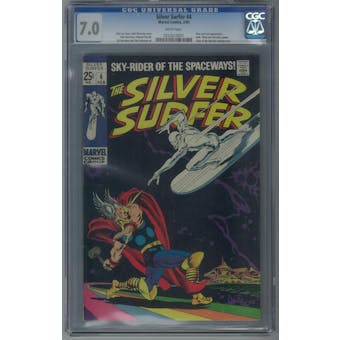 Silver Surfer #4 CGC 7.0 (W) *0253610001*
