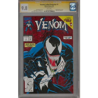 Venom: Lethal Protector #1 CGC 9.8 (W) Stan Lee Signature Series *0255236019*