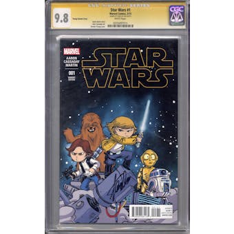 Star Wars #1 Young Variant Stan Lee Signature Series CGC 9.8 (W) *0255497015*