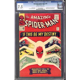 Amazing Spider-Man #31 CGC 7.5 (OW-W) *0259468006*