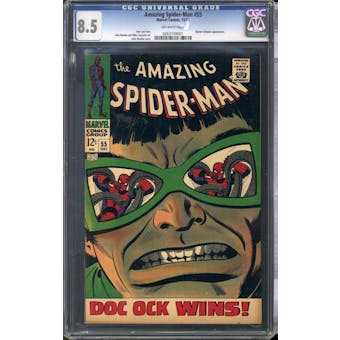 Amazing Spider-Man #55 CGC 8.5 (OW) *0263749001*