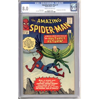 Amazing Spider-Man #7 CGC 8.0 (C-OW) *0263871004*